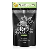 ＫＵＲＯ　クリームシャンプー ＮEＴ400ｇ カラー　ナチュラルブラック Amazon | 【1本7役】VALANROSE hair KUROクリームシャンプー